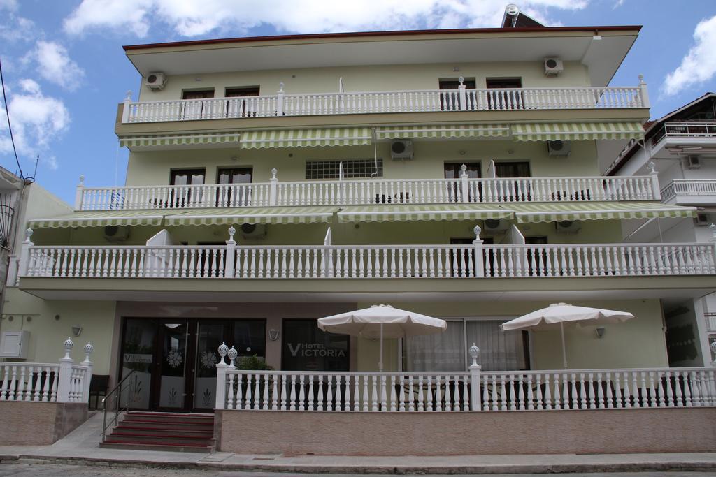 Viktoria Hotel Paralía Exterior foto